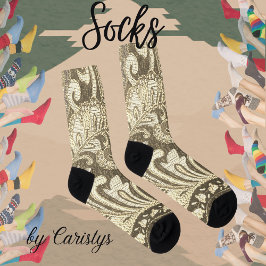 Calcetines Patrón Brocade
