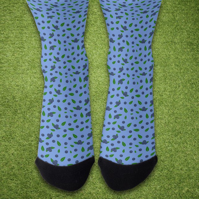 Calcetines Patrón de Arándano (Blueberry Socks)