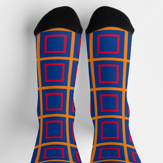 Calcetines Patrón de bandera de Armenia (Arriba)