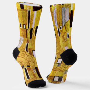Calcetines Patrón de besos de Gustav Klimt, Art Nouveau