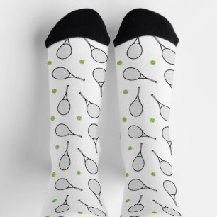 Calcetines Patrón de bolas de tenis