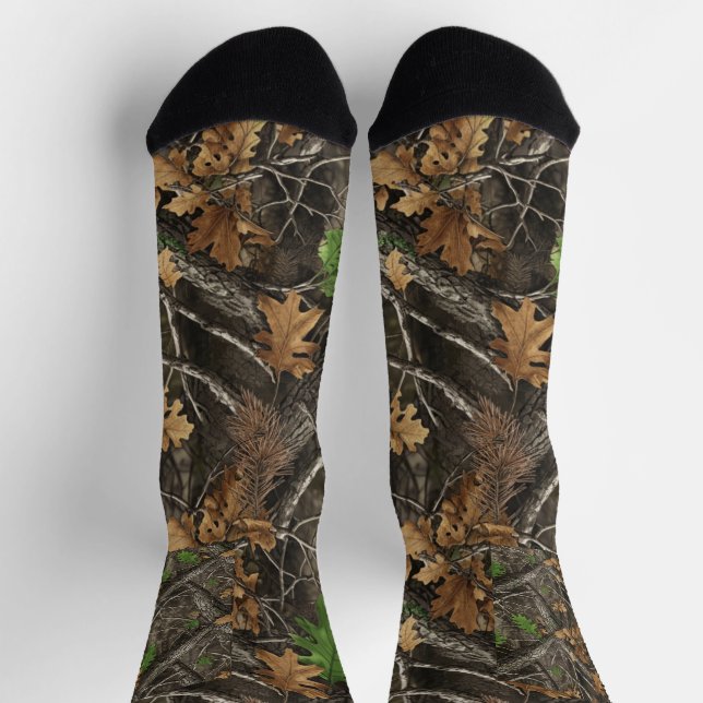 Calcetines Patrón de camuflaje de caza (Arriba)