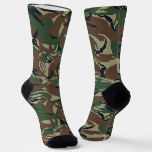 Calcetines Patrón de camuflaje forestal británico 95