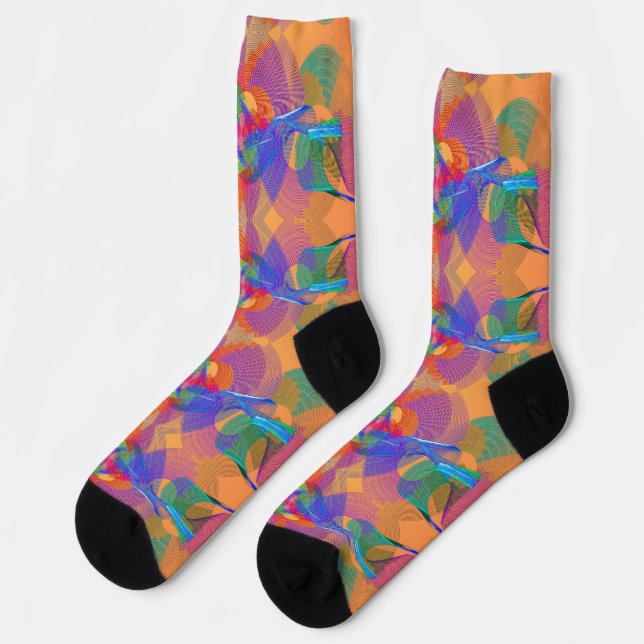 CALCETINES PATRÓN DE COLORES (Izquierda)