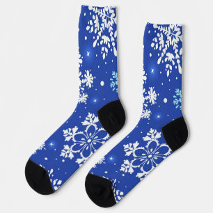 Calcetines Patrón de copo de nieve