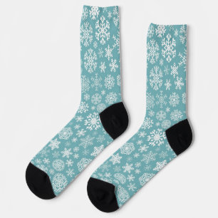 Calcetines Patrón de copo de nieve