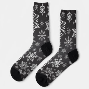 Calcetines Patrón de copo de nieve