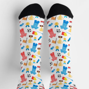 Calcetines Patrón de deportes de béisbol