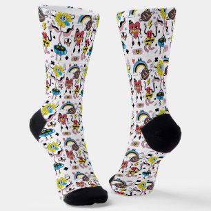 Calcetines Patrón de dibujos