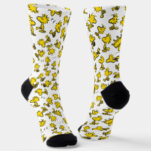 Calcetines Patrón de diseño clásico de Woodstock