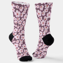 Calcetines Patrón de diseño floral