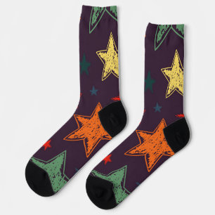 Calcetines Patrón de estrellas