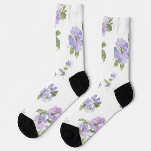 Calcetines Patrón de flor