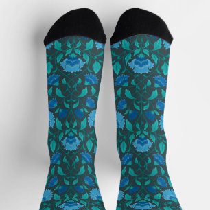 Calcetines patrón de flores С