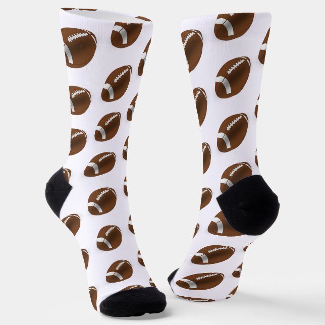Calcetines Patrón de Fútbol (Angular)