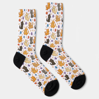 Calcetines Patrón de gato lindo
