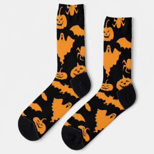 Calcetines Patrón de Halloween