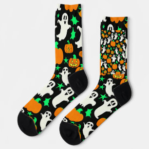 Calcetines Patrón de Halloween