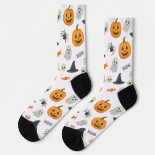 Calcetines Patrón de Halloween