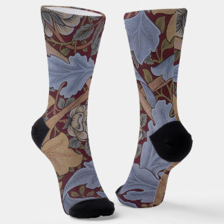 Calcetines Patrón de hoja de acanto de St. James por William