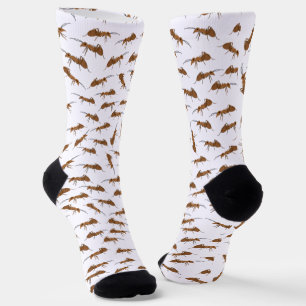 Calcetines Patrón de Hormigas Adorables