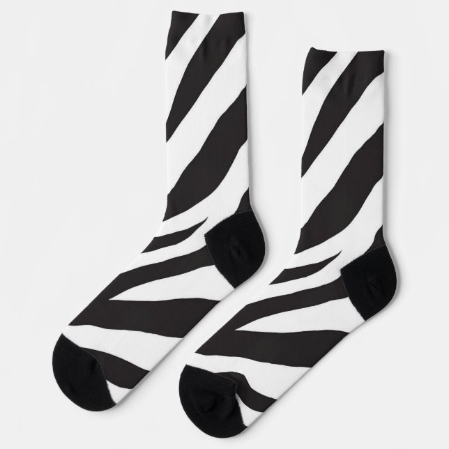 Calcetines Patrón de impresión animal (Izquierda)