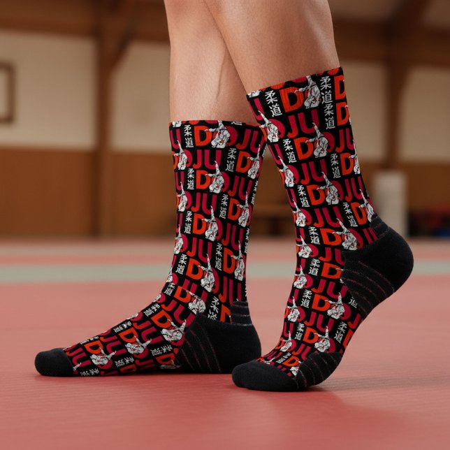Calcetines Patrón de Judo - Audaz y Dinámico (Subido por el creador)