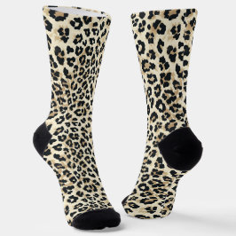 Calcetines Patrón de leopardo clásico
