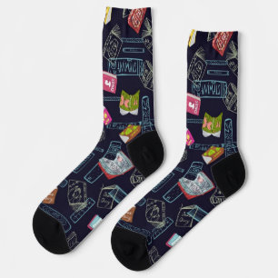 Calcetines Patrón de libro