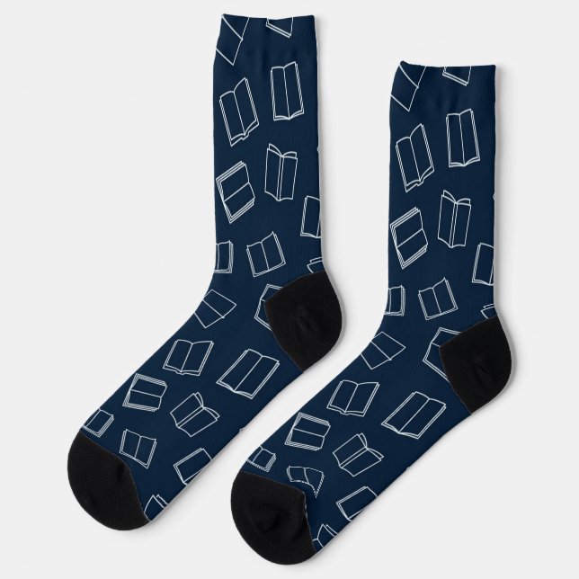 Calcetines Patrón de libro (Izquierda)