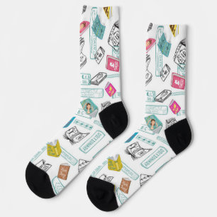 Calcetines Patrón de libro