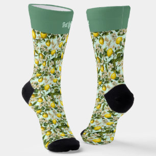 Calcetines Patrón de limones