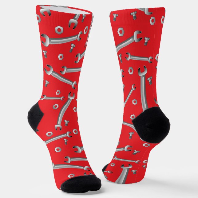 Calcetines Patrón de llave mecánica (Angular)