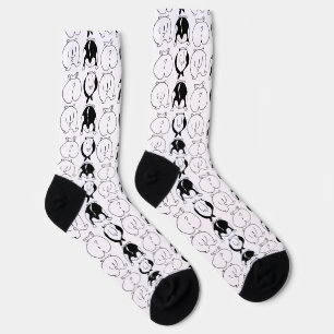Calcetines Patrón de manchas de hámster