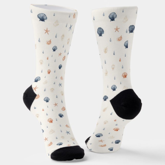 Calcetines Patrón de marea sin foco (Angular)