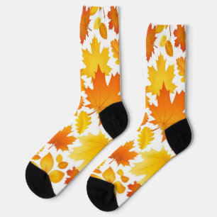 Calcetines Patrón de otoño