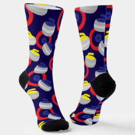 Calcetines Patrón de piedras y objetivos de curado