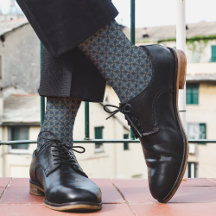 Patrón de planta de resumen gris y azul Naturaleza