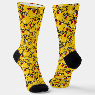 Calcetines Patrón de pollito