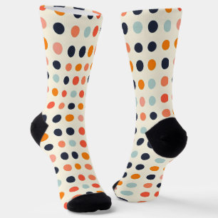 Calcetines Patrón de punto retro