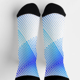 Calcetines Patrón de rayas punteadas
