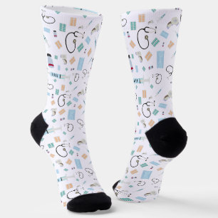 Calcetines Patrón de suministros médicos del médico