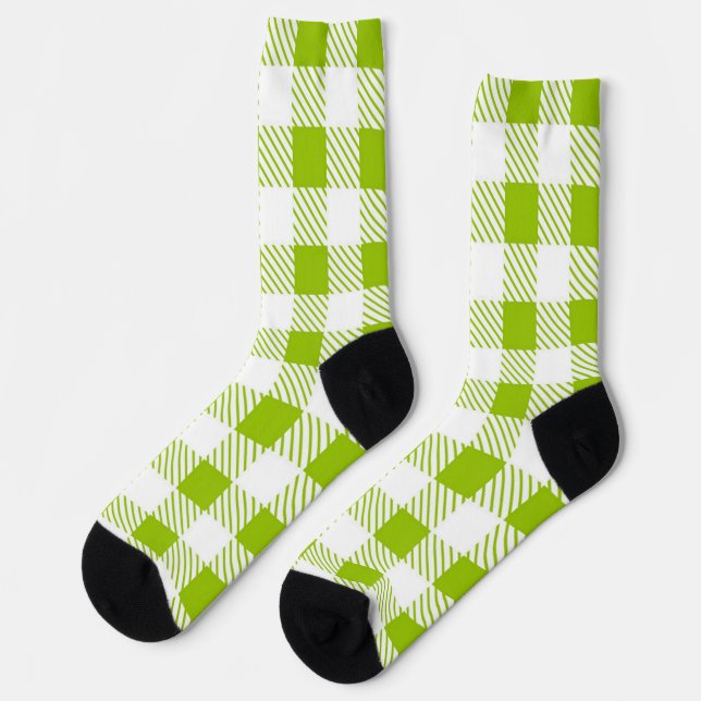 Calcetines Patrón de verificación (Izquierda)
