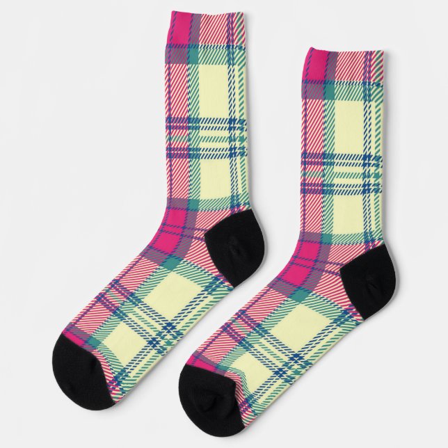 Calcetines Patrón de verificación (Izquierda)