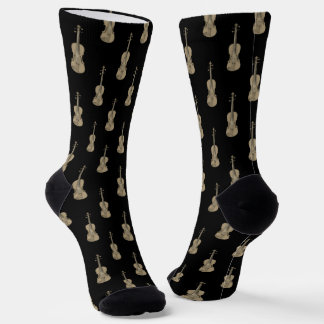 Calcetines Patrón de violín 