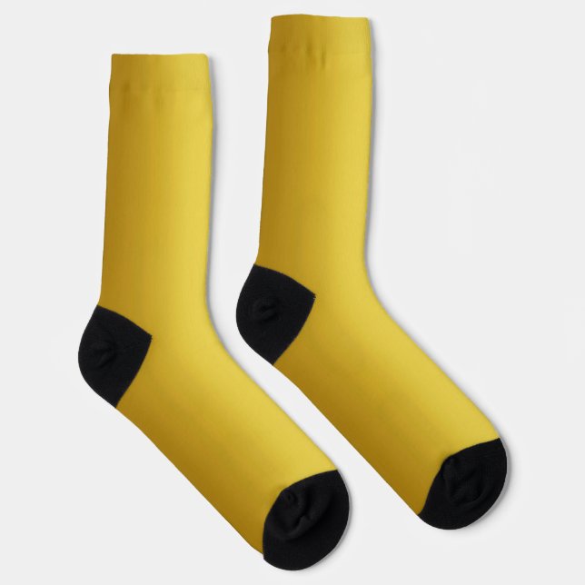 Calcetines Patrón dorado (Derecha)