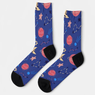 Calcetines Patrón espacial