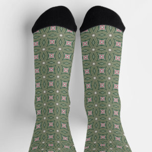 Calcetines Patrón floral colorido