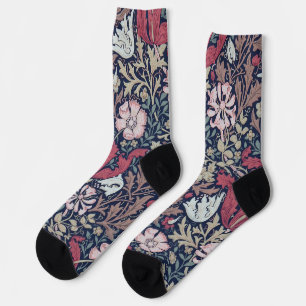 Calcetines Patrón floral, William Morris