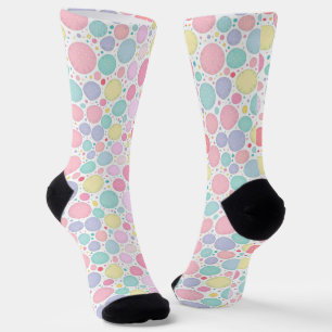 Calcetines Patrón Imperfecto de Puntos de Pastel